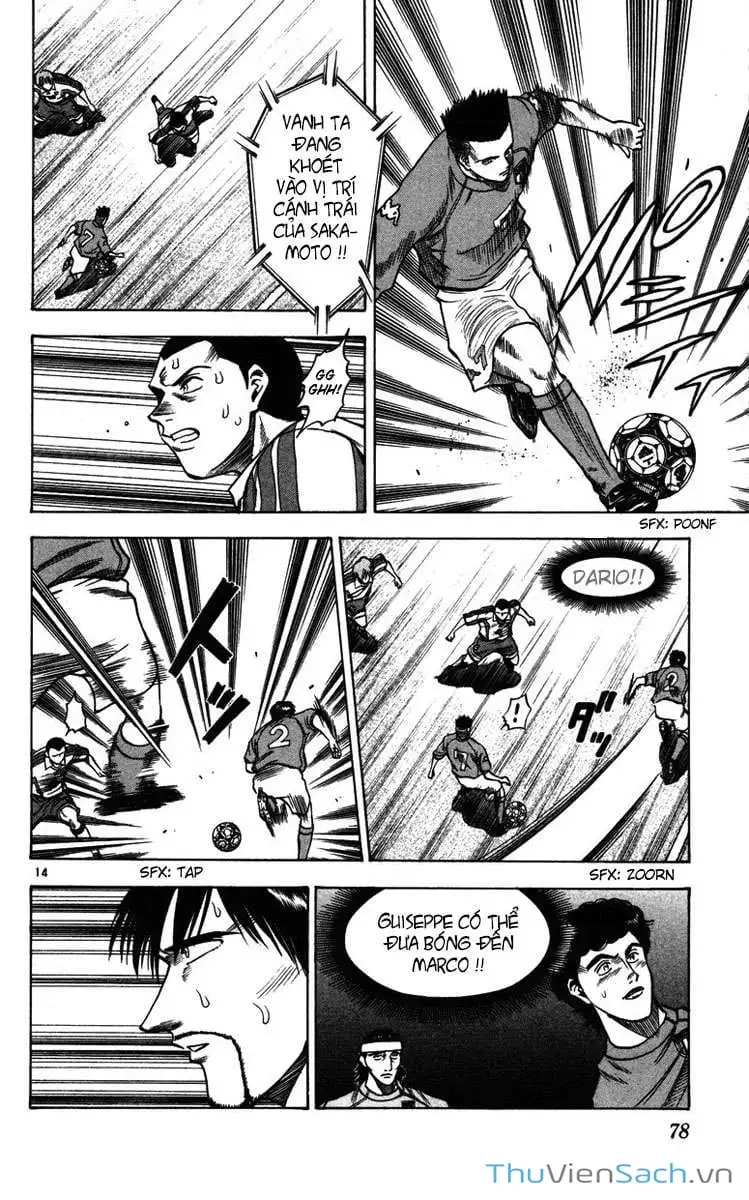 Truyện Tranh Vũ Điệu Trên Sân Cỏ - Fantasista trang 2