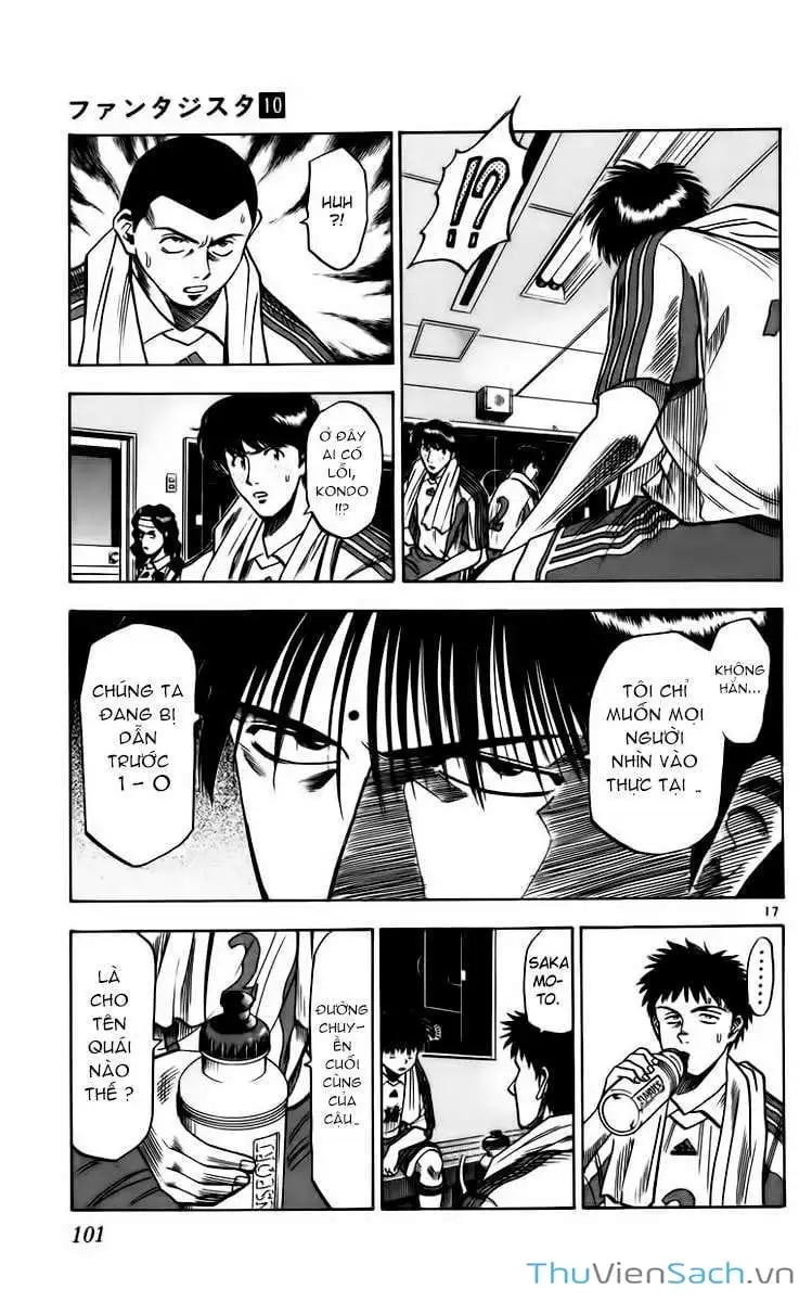 Truyện Tranh Vũ Điệu Trên Sân Cỏ - Fantasista trang 2