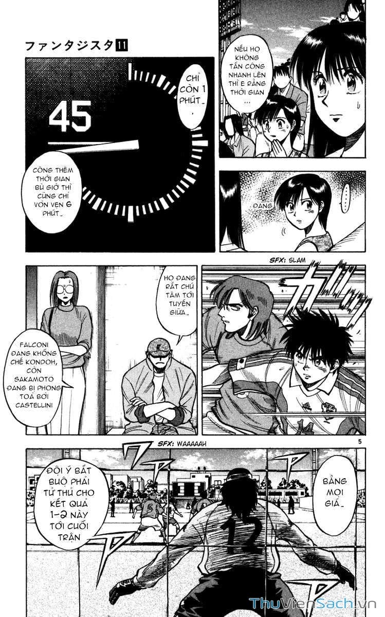 Truyện Tranh Vũ Điệu Trên Sân Cỏ - Fantasista trang 2