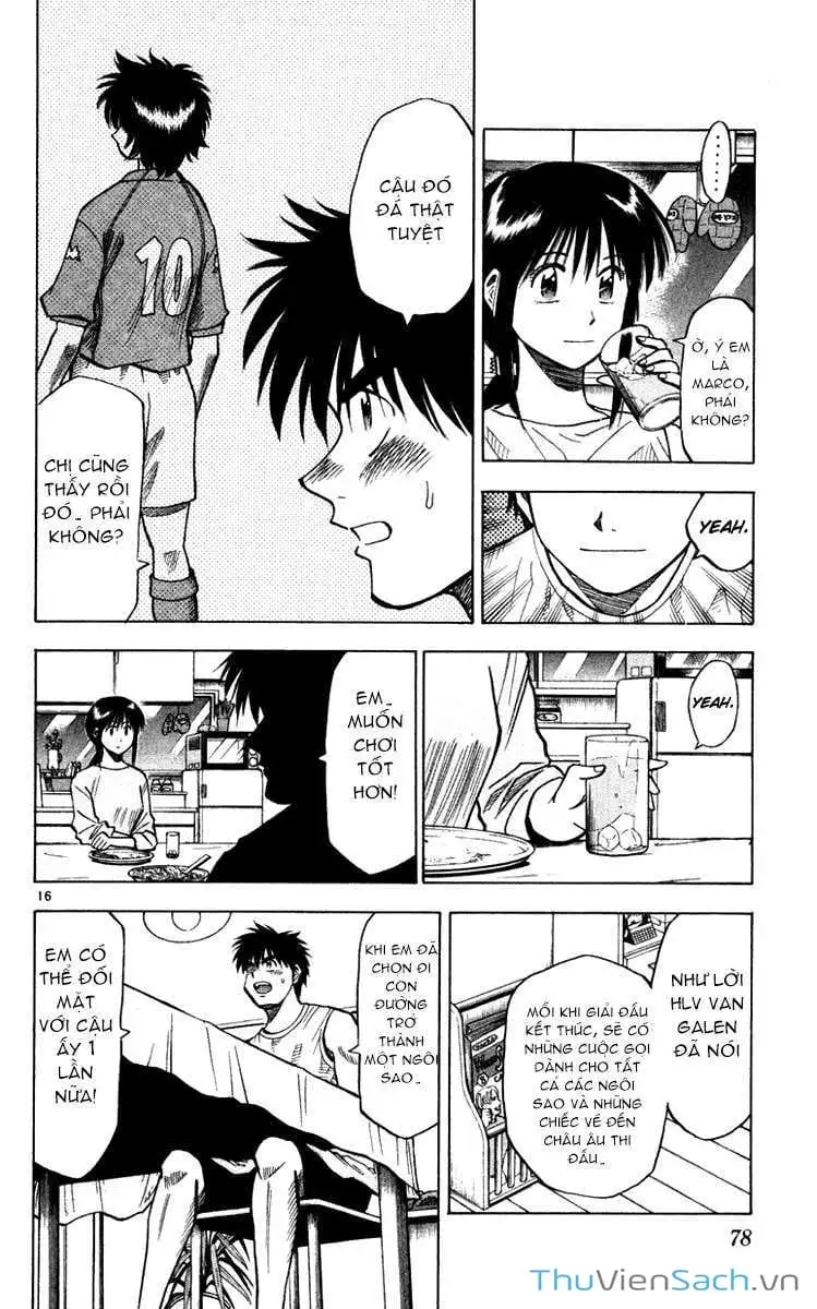 Truyện Tranh Vũ Điệu Trên Sân Cỏ - Fantasista trang 2