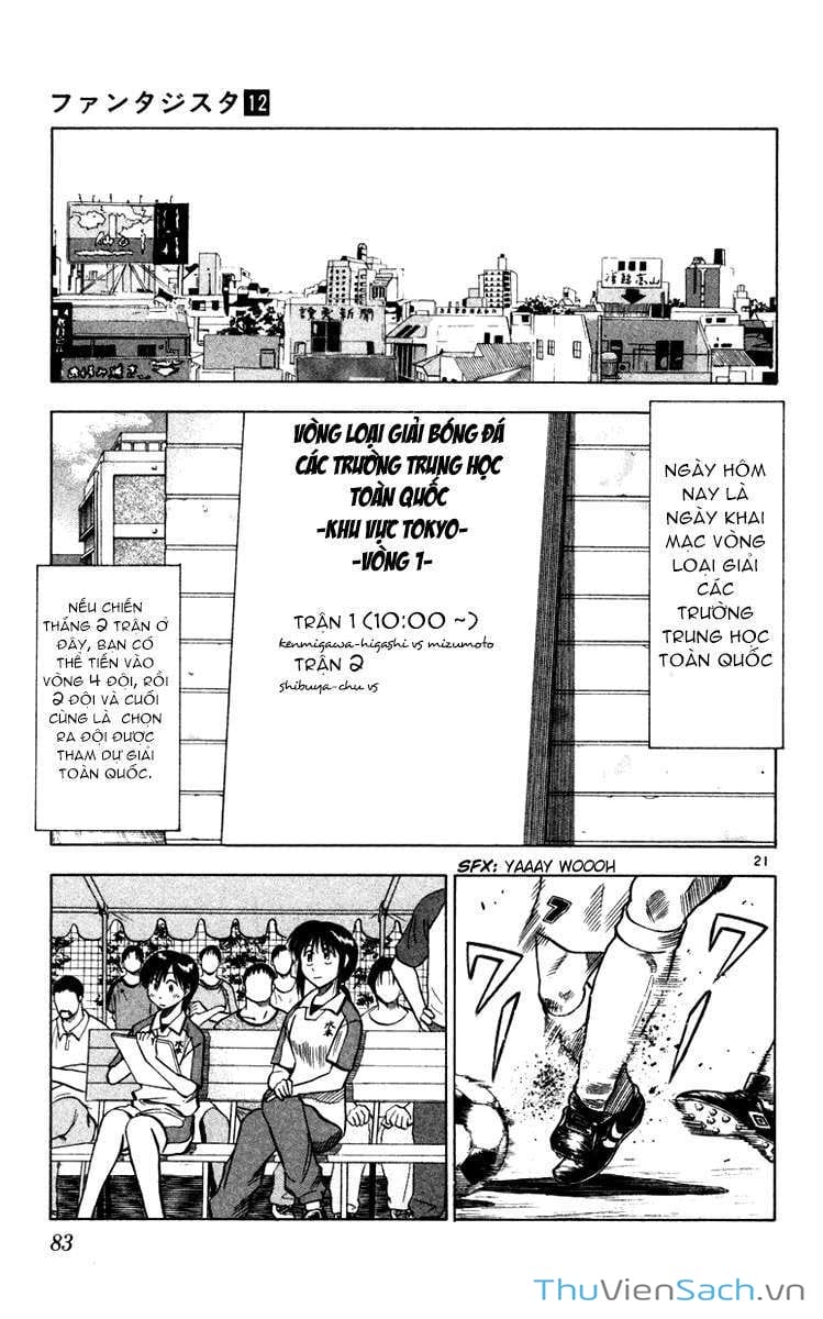 Truyện Tranh Vũ Điệu Trên Sân Cỏ - Fantasista trang 2