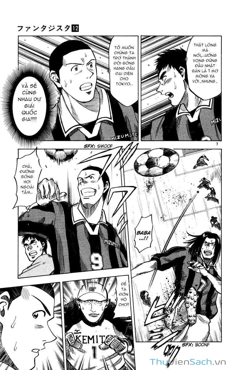 Truyện Tranh Vũ Điệu Trên Sân Cỏ - Fantasista trang 2