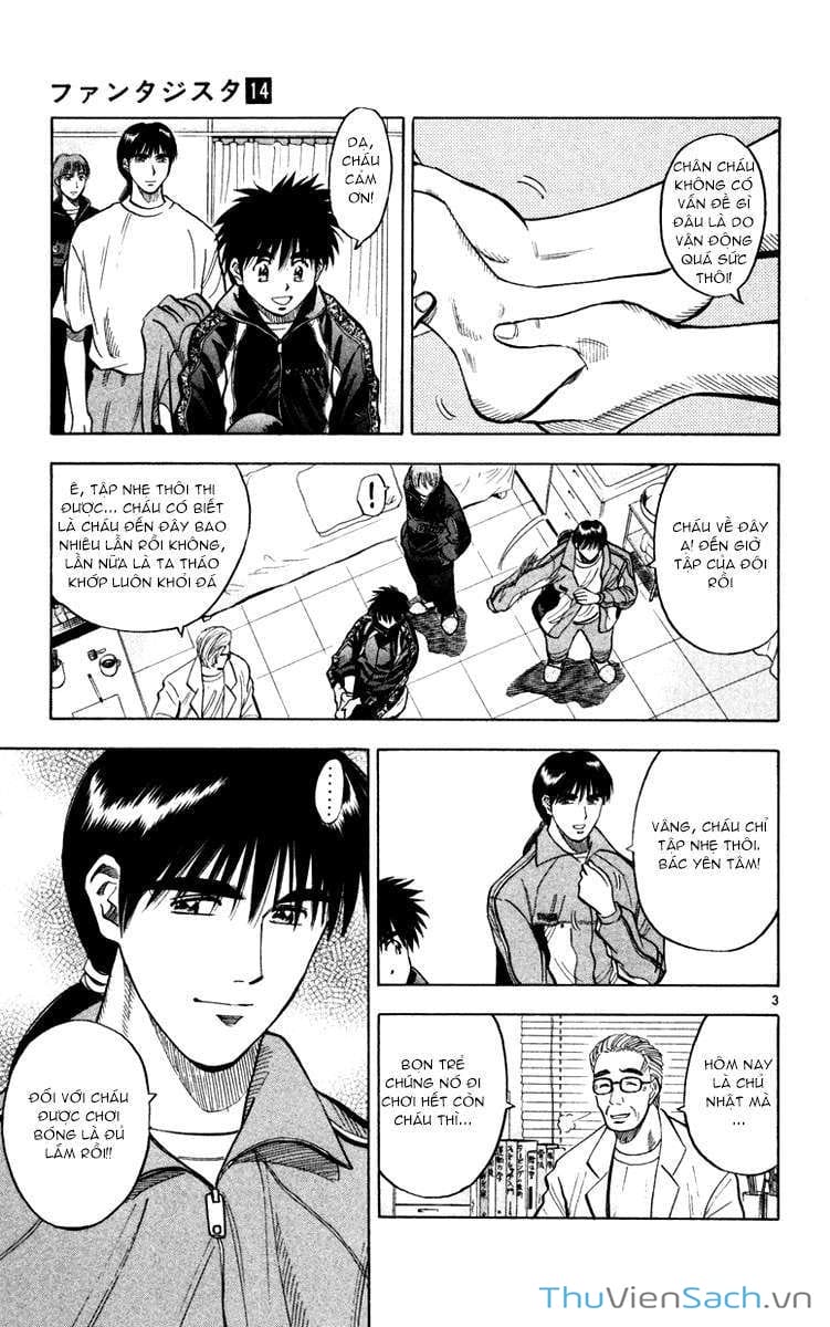 Truyện Tranh Vũ Điệu Trên Sân Cỏ - Fantasista trang 2