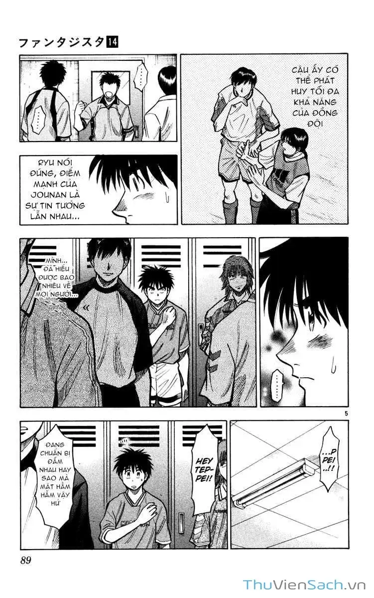 Truyện Tranh Vũ Điệu Trên Sân Cỏ - Fantasista trang 2