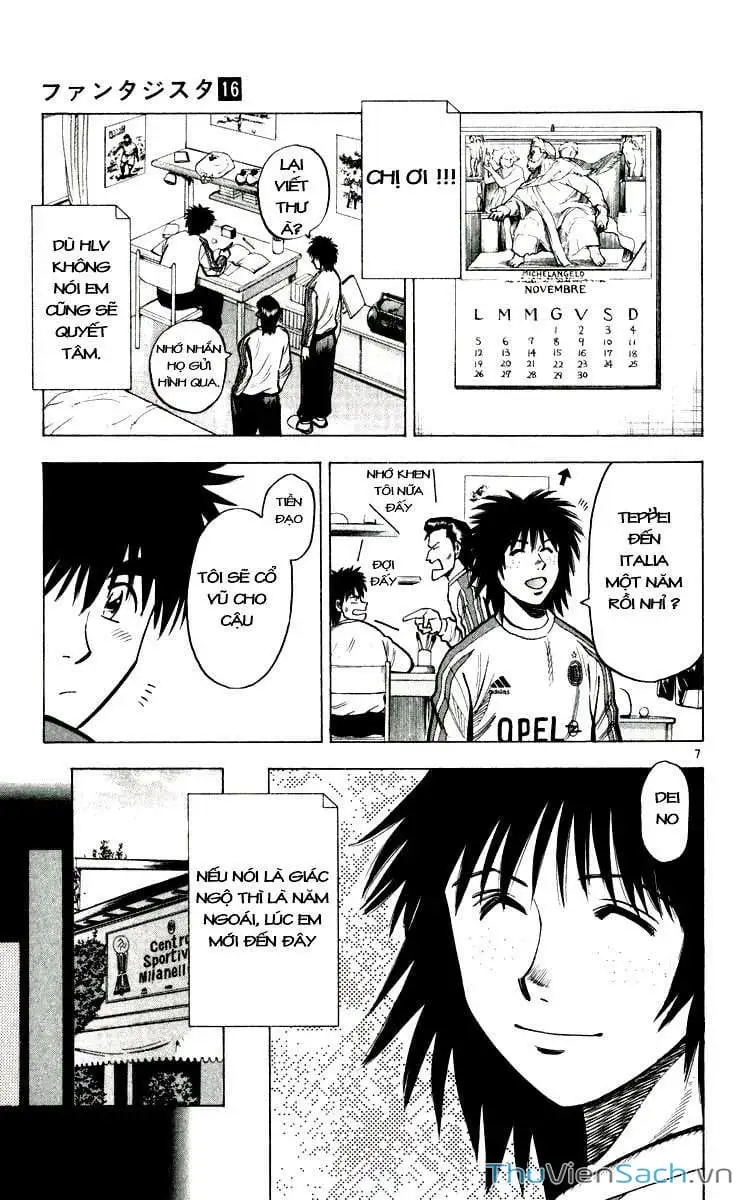 Truyện Tranh Vũ Điệu Trên Sân Cỏ - Fantasista trang 2