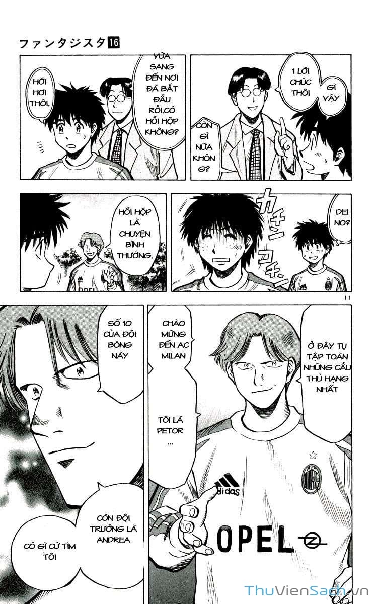 Truyện Tranh Vũ Điệu Trên Sân Cỏ - Fantasista trang 2
