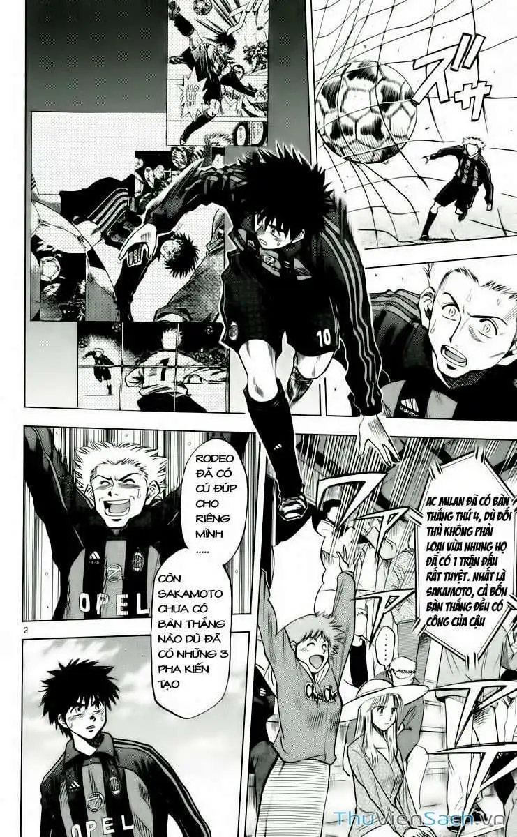 Truyện Tranh Vũ Điệu Trên Sân Cỏ - Fantasista trang 2