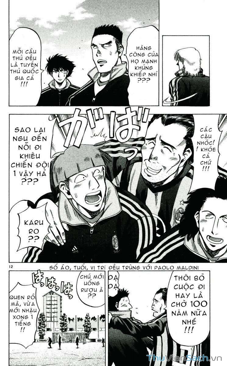 Truyện Tranh Vũ Điệu Trên Sân Cỏ - Fantasista trang 2