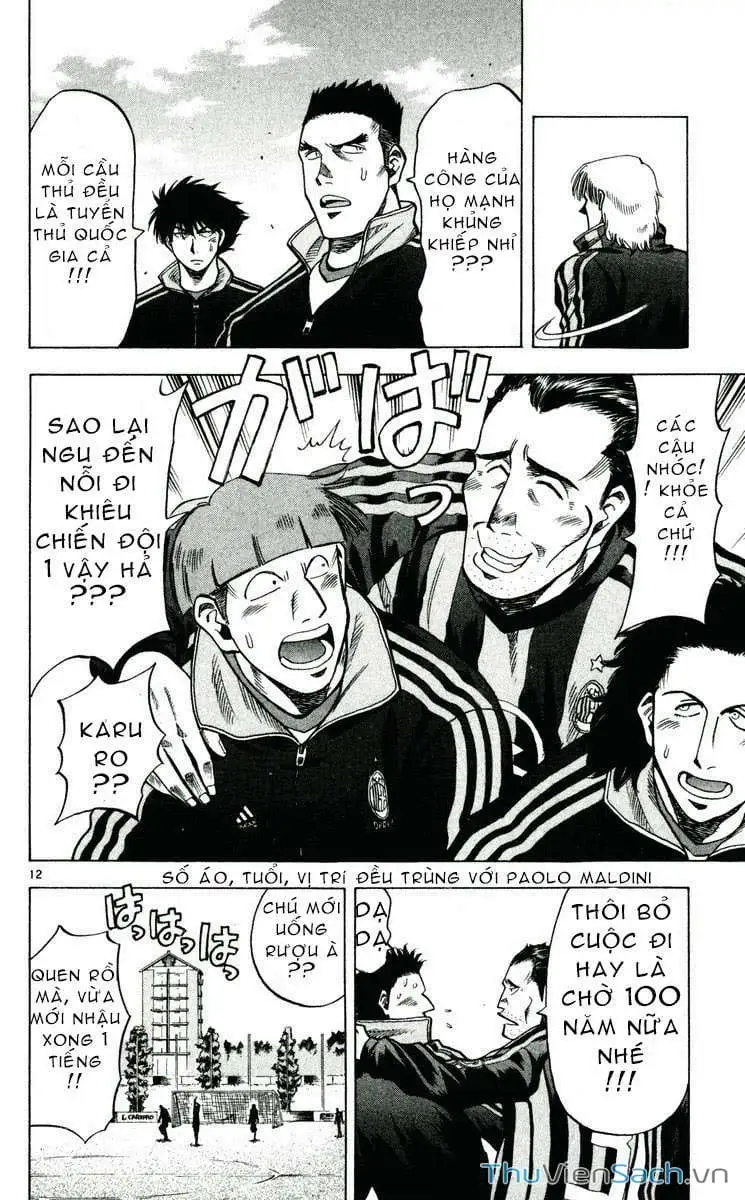 Truyện Tranh Vũ Điệu Trên Sân Cỏ - Fantasista trang 2