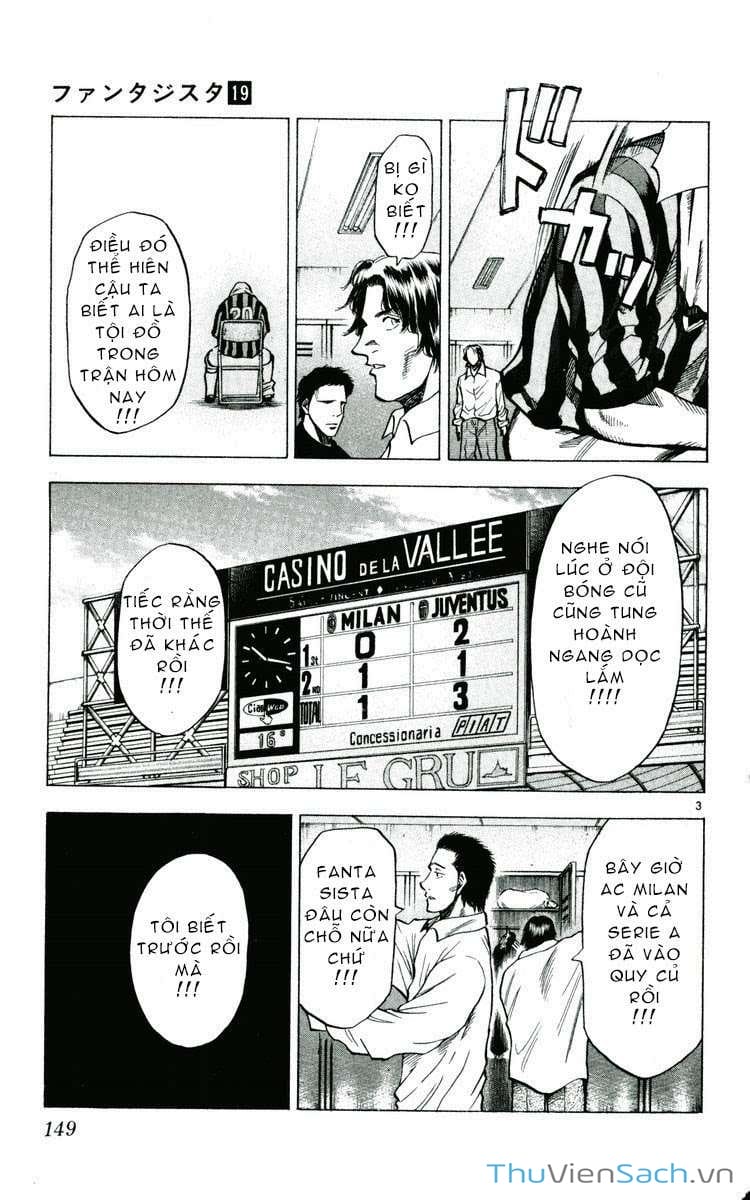 Truyện Tranh Vũ Điệu Trên Sân Cỏ - Fantasista trang 2