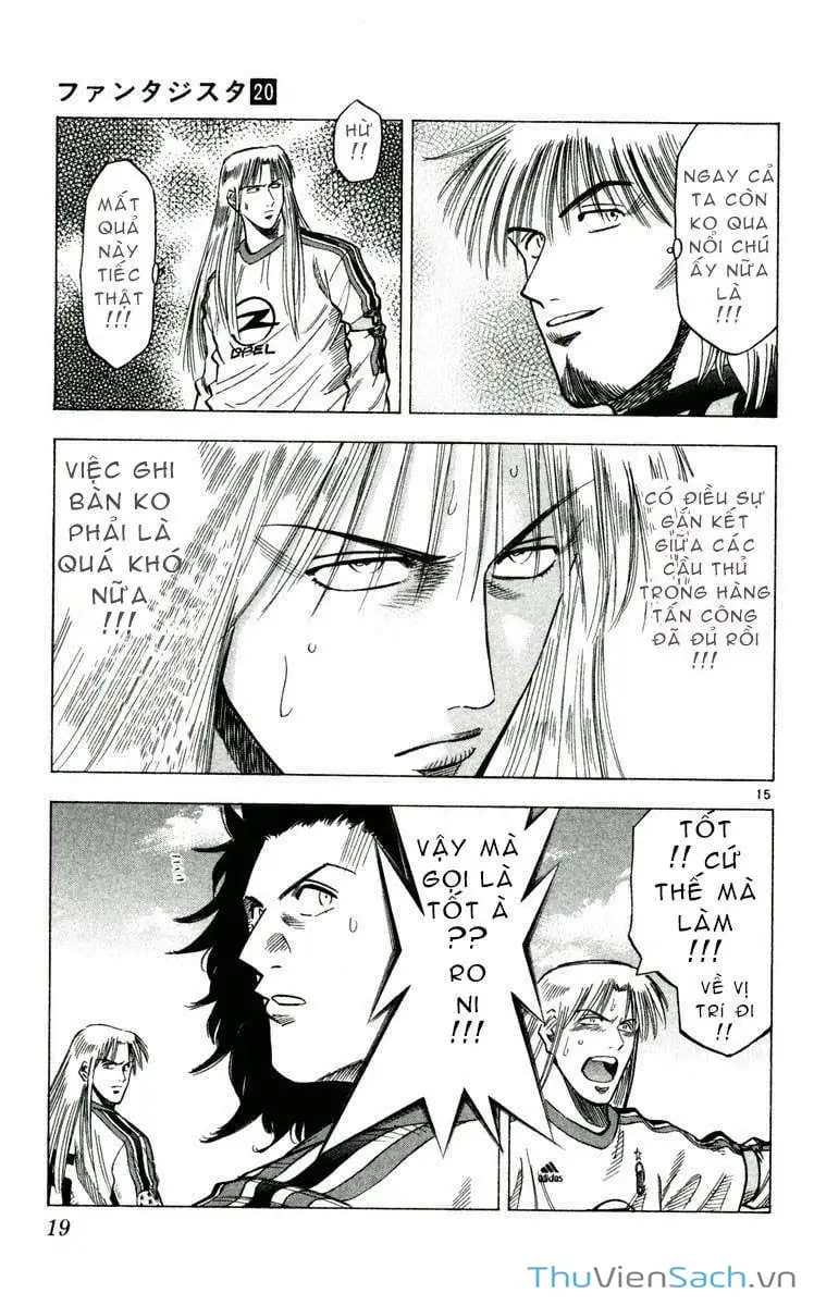 Truyện Tranh Vũ Điệu Trên Sân Cỏ - Fantasista trang 2