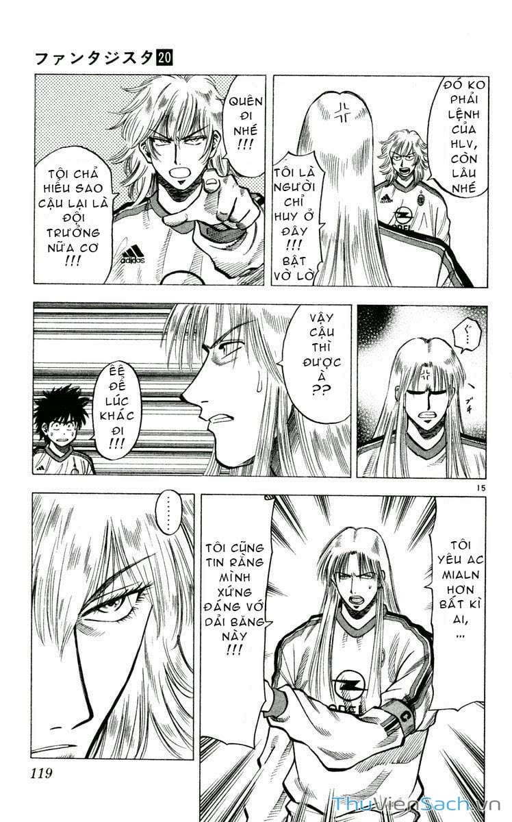 Truyện Tranh Vũ Điệu Trên Sân Cỏ - Fantasista trang 2