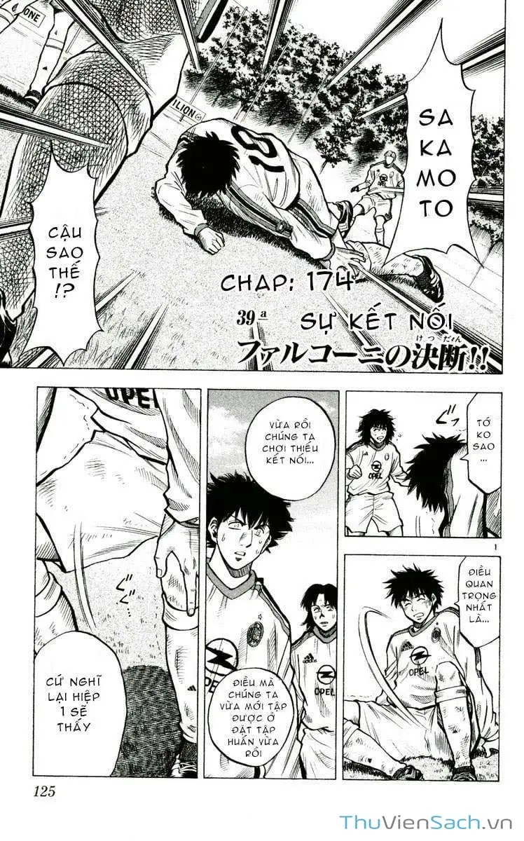 Truyện Tranh Vũ Điệu Trên Sân Cỏ - Fantasista trang 2