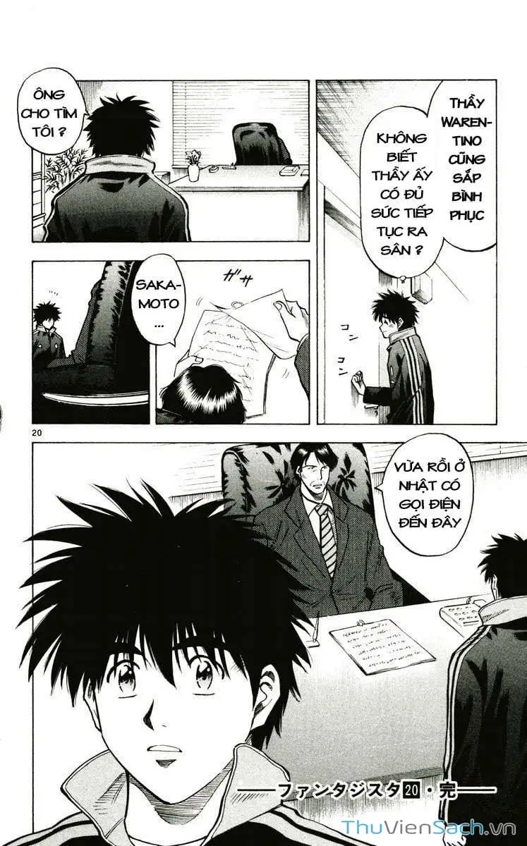 Truyện Tranh Vũ Điệu Trên Sân Cỏ - Fantasista trang 2