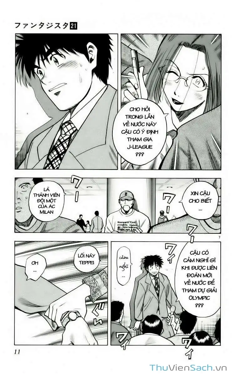 Truyện Tranh Vũ Điệu Trên Sân Cỏ - Fantasista trang 2