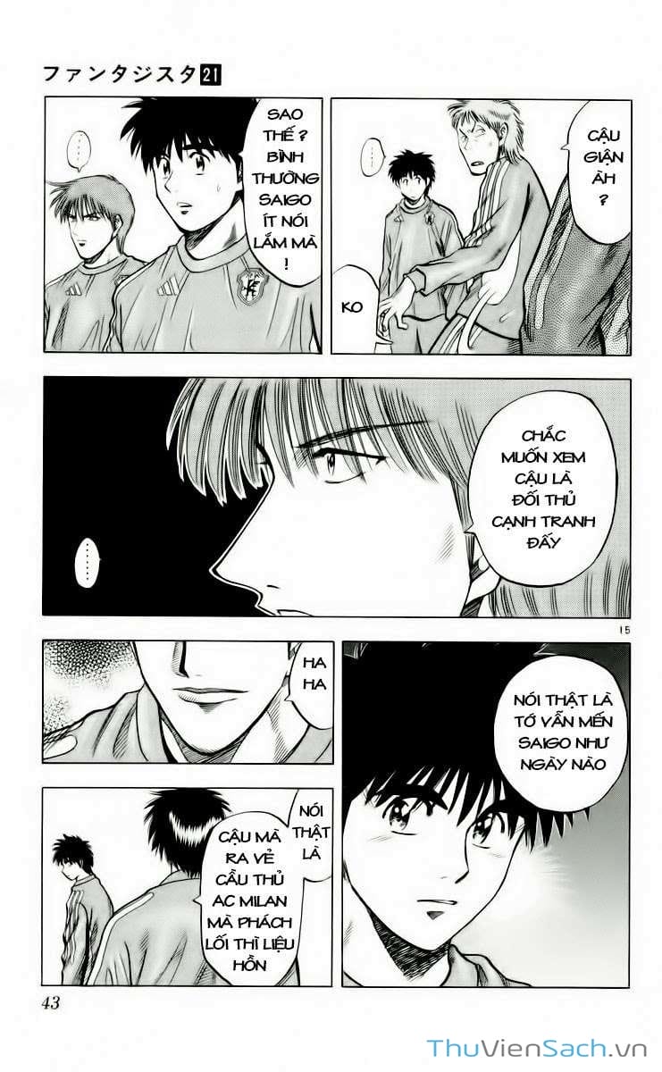 Truyện Tranh Vũ Điệu Trên Sân Cỏ - Fantasista trang 2