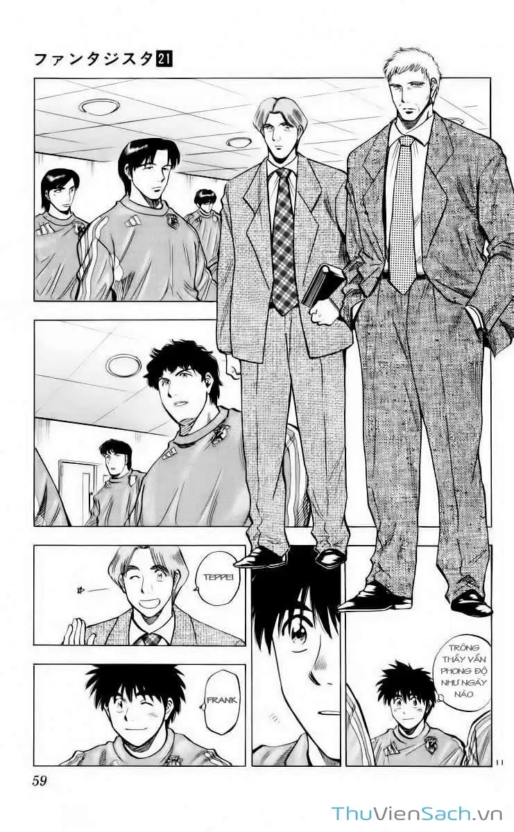 Truyện Tranh Vũ Điệu Trên Sân Cỏ - Fantasista trang 2