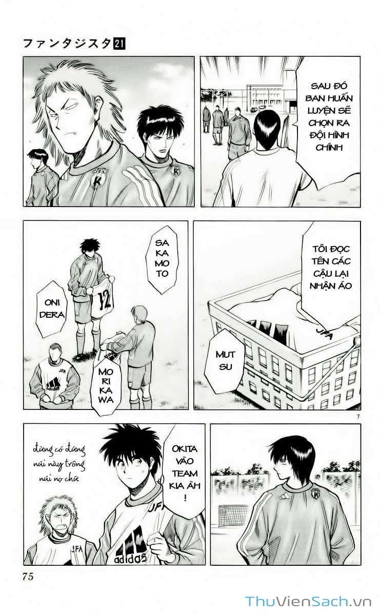 Truyện Tranh Vũ Điệu Trên Sân Cỏ - Fantasista trang 2