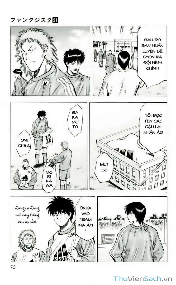 Truyện Tranh Vũ Điệu Trên Sân Cỏ - Fantasista trang 2