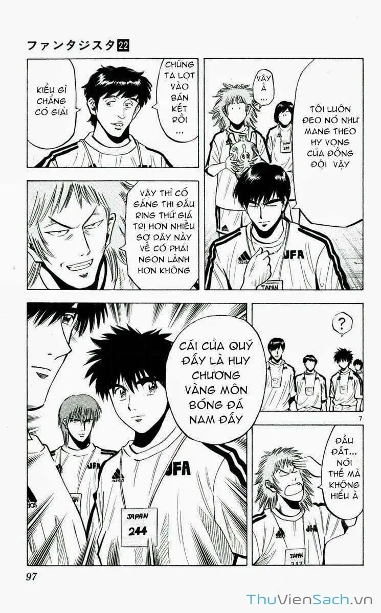 Truyện Tranh Vũ Điệu Trên Sân Cỏ - Fantasista trang 2