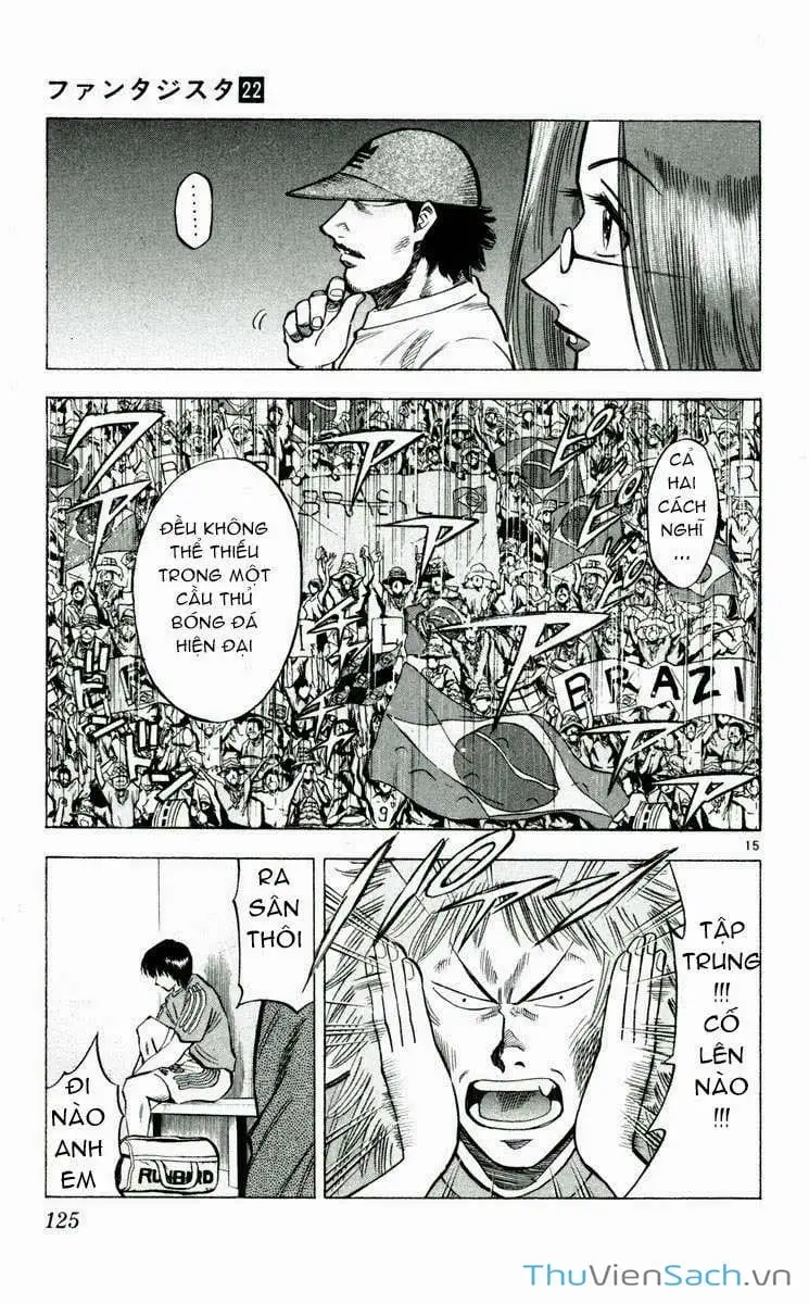 Truyện Tranh Vũ Điệu Trên Sân Cỏ - Fantasista trang 2