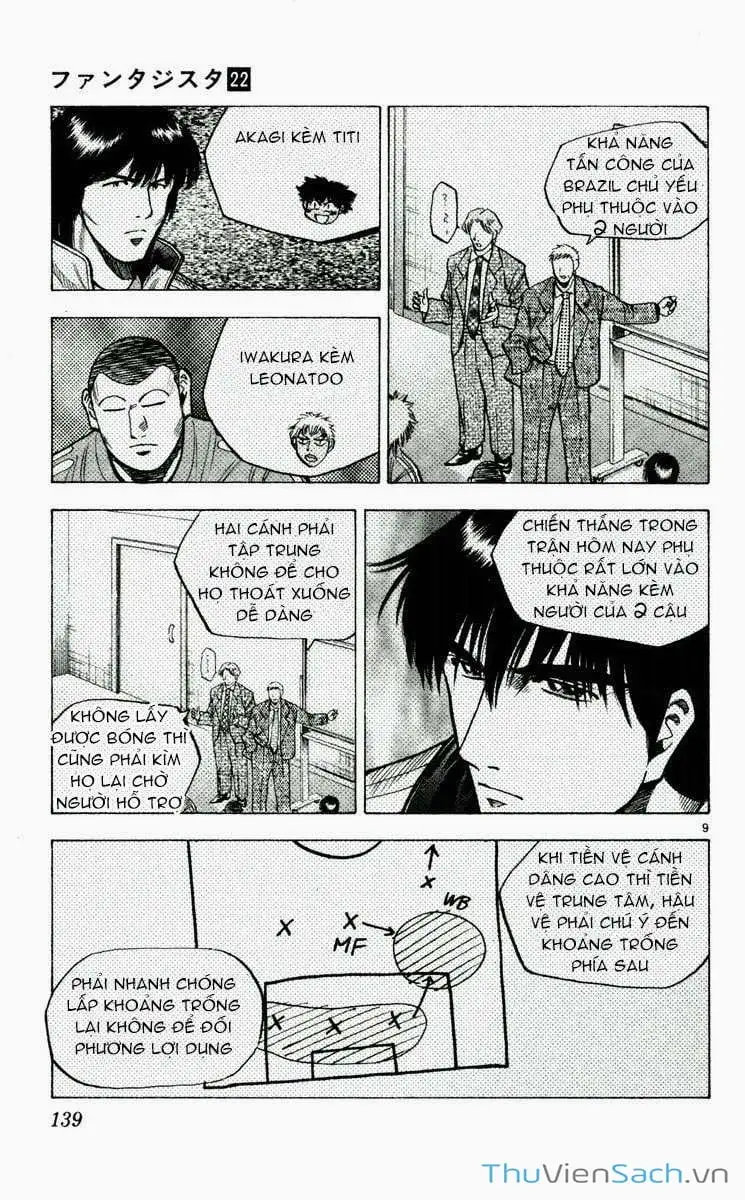 Truyện Tranh Vũ Điệu Trên Sân Cỏ - Fantasista trang 2