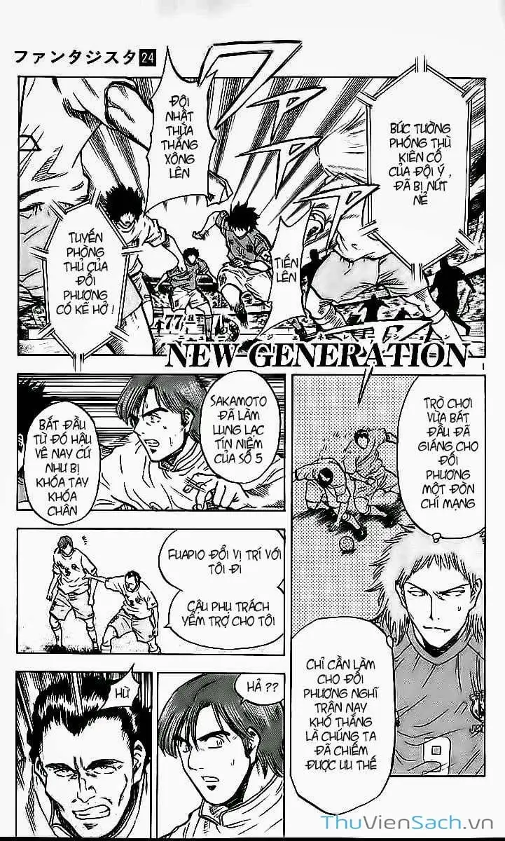 Truyện Tranh Vũ Điệu Trên Sân Cỏ - Fantasista trang 2