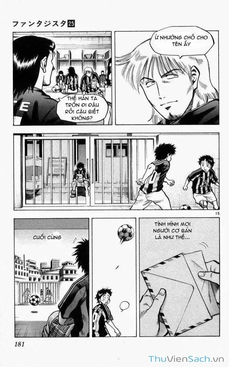 Truyện Tranh Vũ Điệu Trên Sân Cỏ - Fantasista trang 2