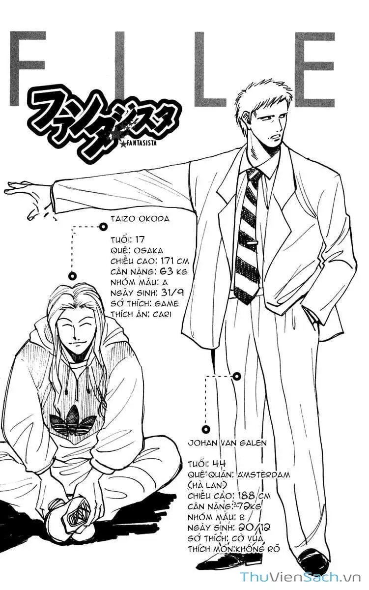 Truyện Tranh Vũ Điệu Trên Sân Cỏ - Fantasista trang 2