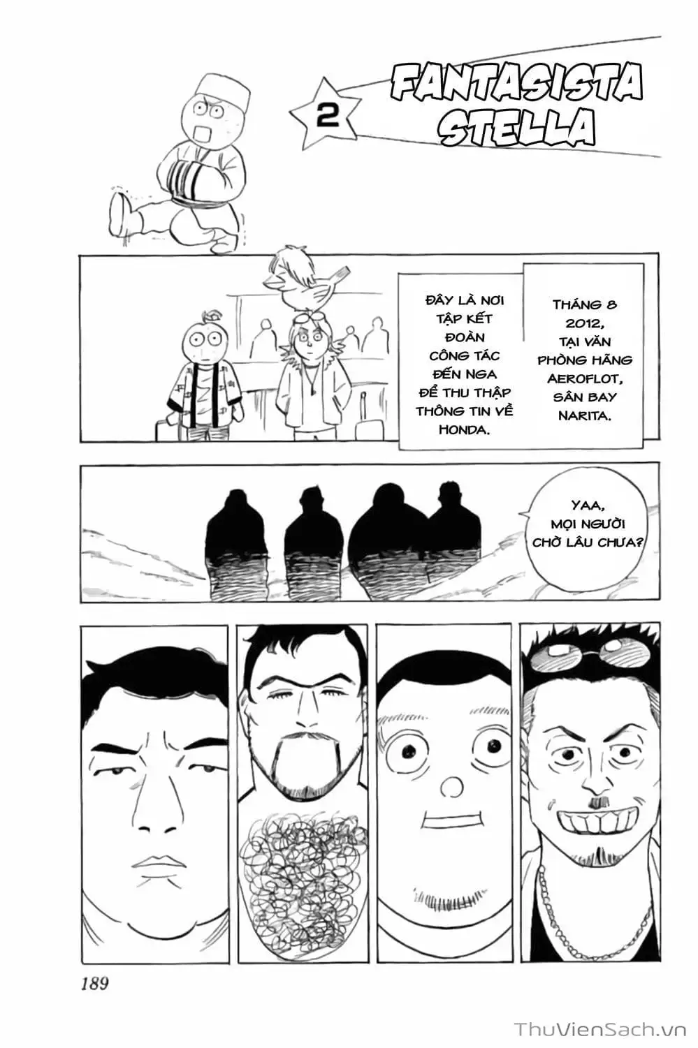 Truyện Tranh Vũ Điệu Trên Sân Cỏ - Fantasista Stella trang 2