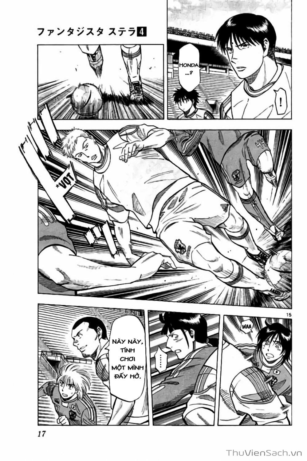 Truyện Tranh Vũ Điệu Trên Sân Cỏ - Fantasista Stella trang 2