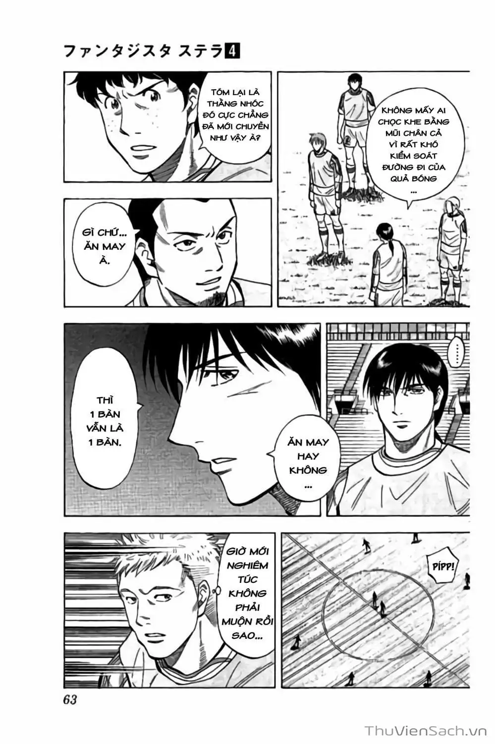 Truyện Tranh Vũ Điệu Trên Sân Cỏ - Fantasista Stella trang 2