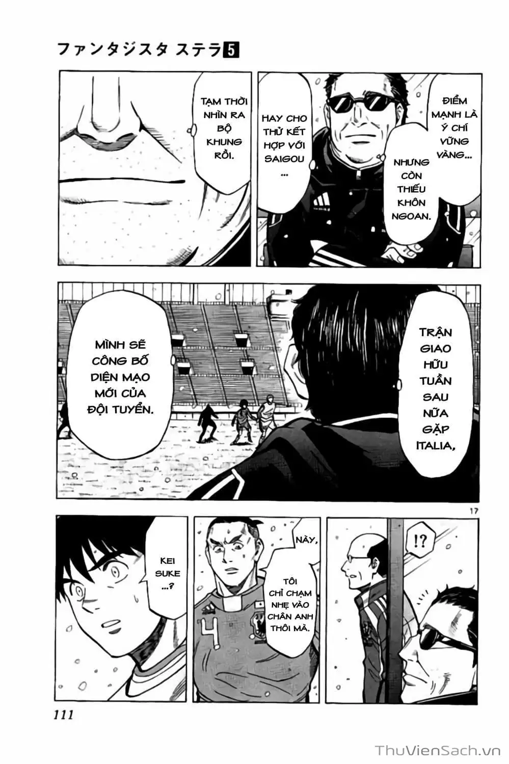 Truyện Tranh Vũ Điệu Trên Sân Cỏ - Fantasista Stella trang 2