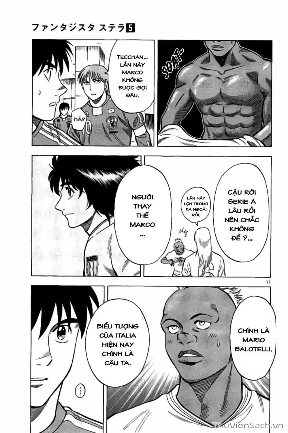 Truyện Tranh Vũ Điệu Trên Sân Cỏ - Fantasista Stella trang 2