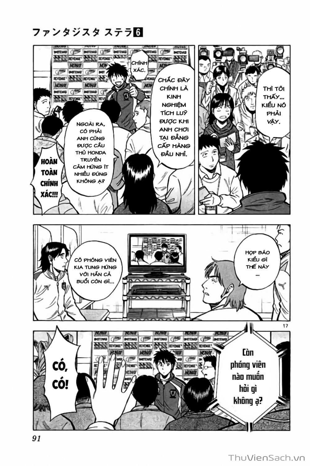 Truyện Tranh Vũ Điệu Trên Sân Cỏ - Fantasista Stella trang 2