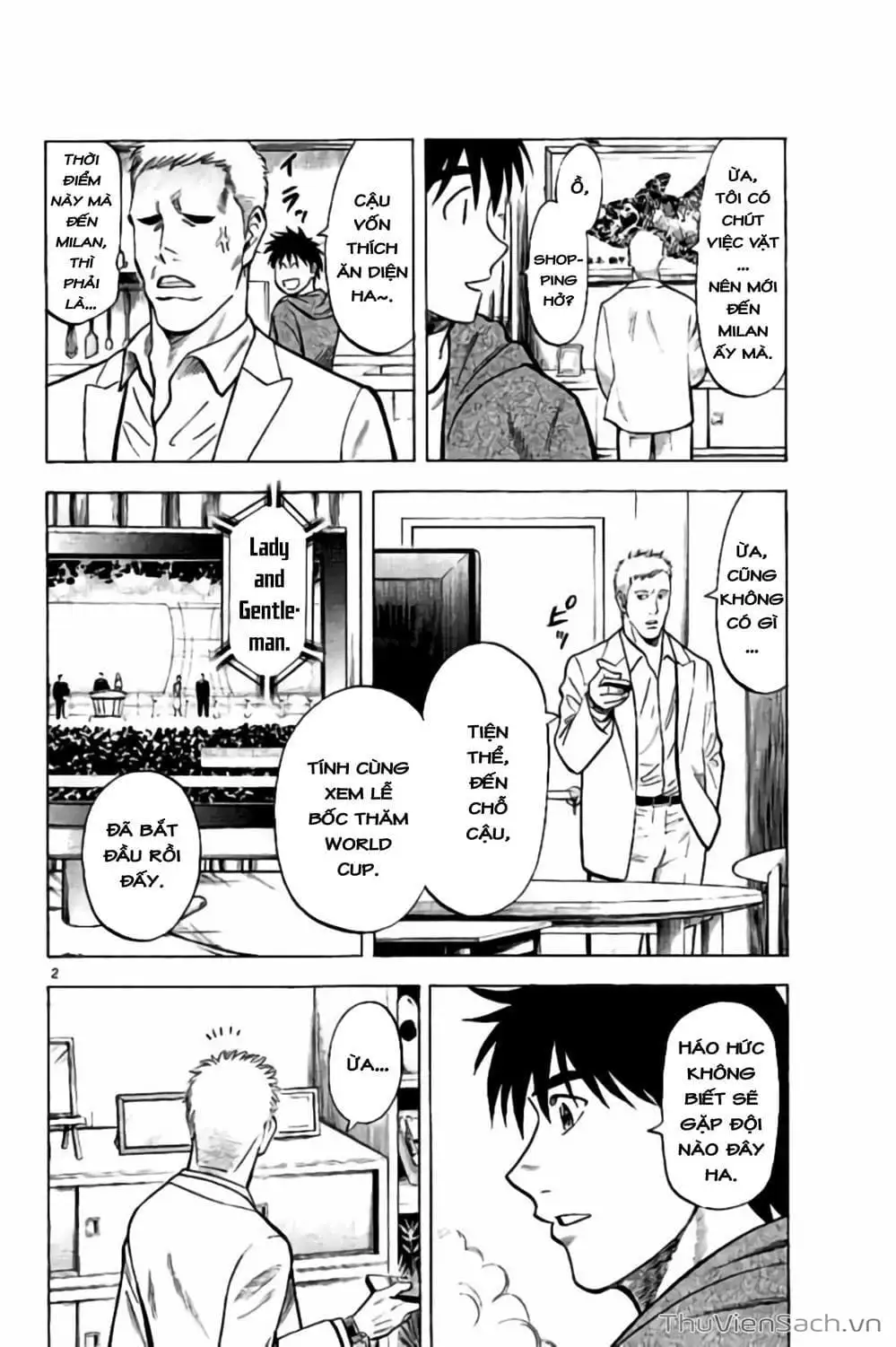 Truyện Tranh Vũ Điệu Trên Sân Cỏ - Fantasista Stella trang 2