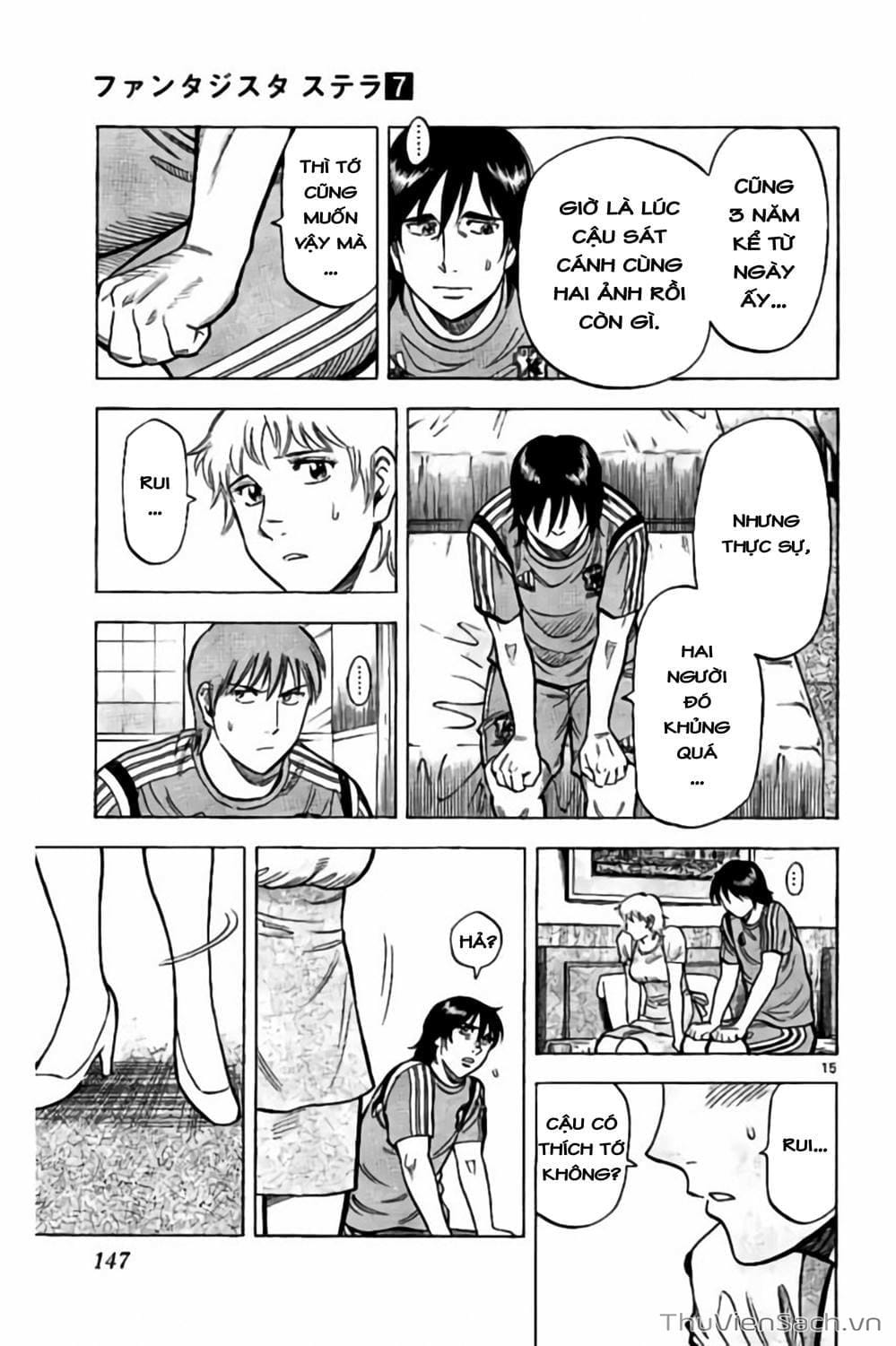 Truyện Tranh Vũ Điệu Trên Sân Cỏ - Fantasista Stella trang 2