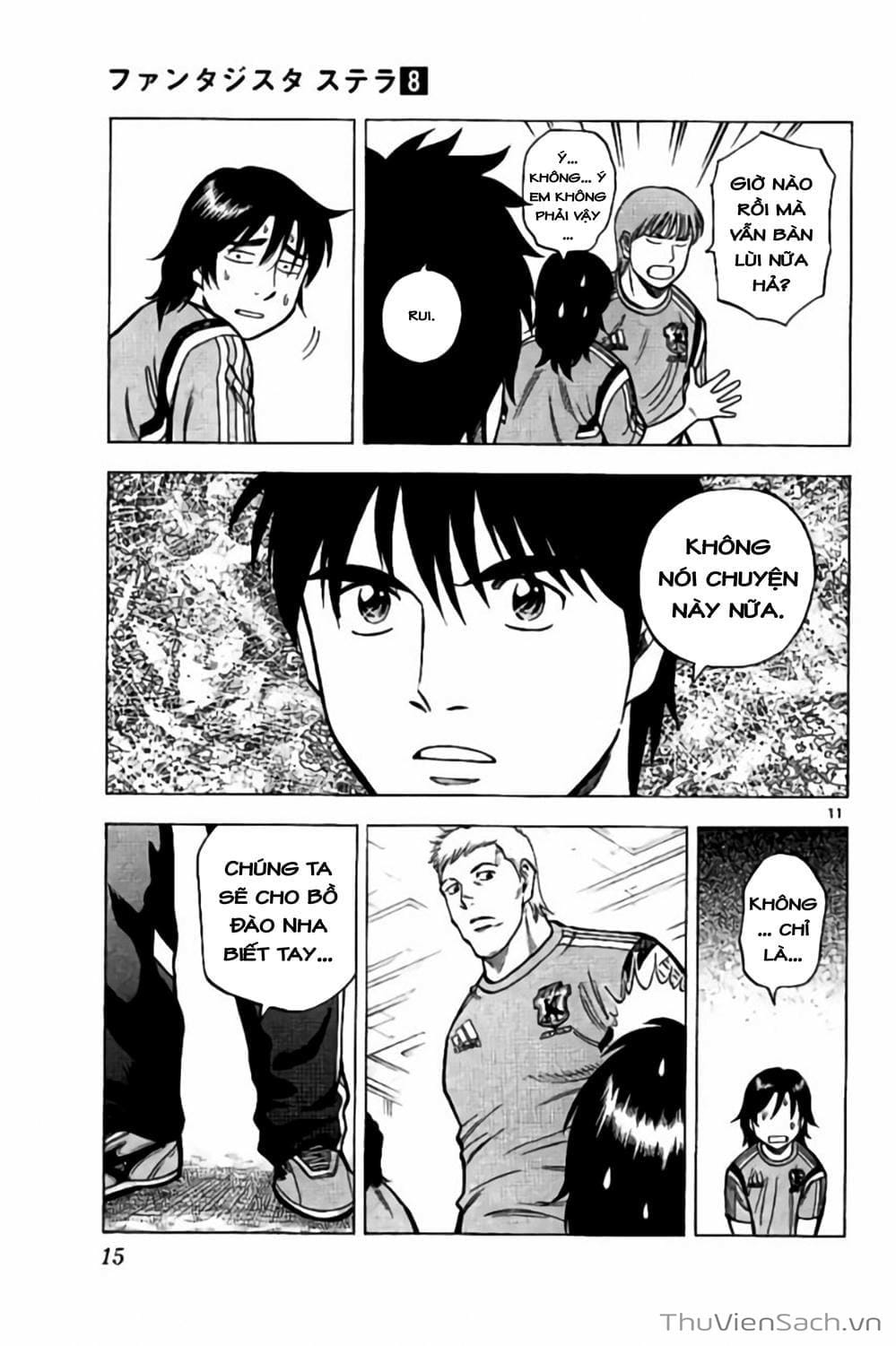 Truyện Tranh Vũ Điệu Trên Sân Cỏ - Fantasista Stella trang 2