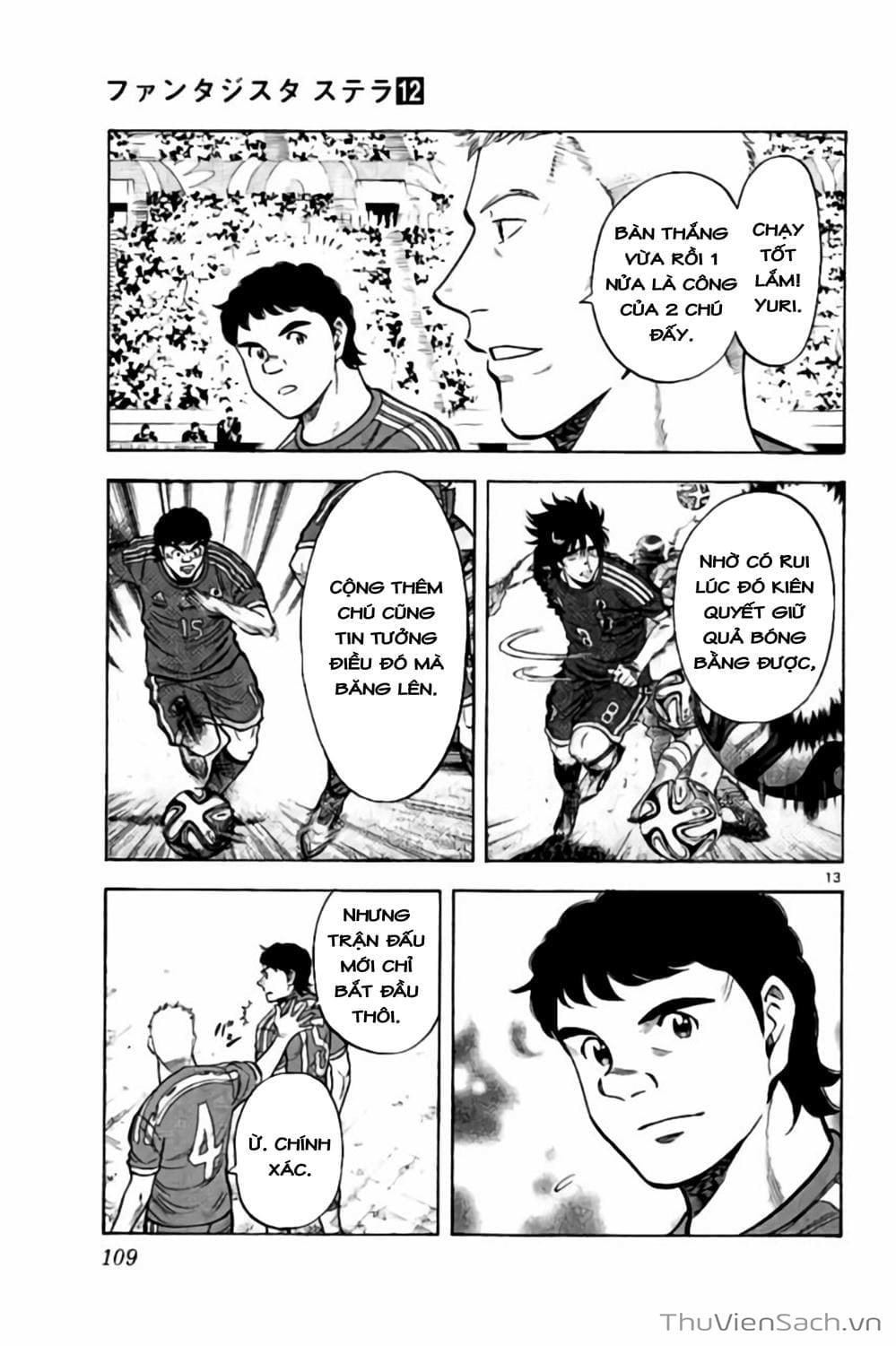 Truyện Tranh Vũ Điệu Trên Sân Cỏ - Fantasista Stella trang 2