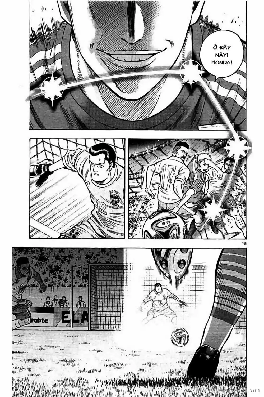 Truyện Tranh Vũ Điệu Trên Sân Cỏ - Fantasista Stella trang 2