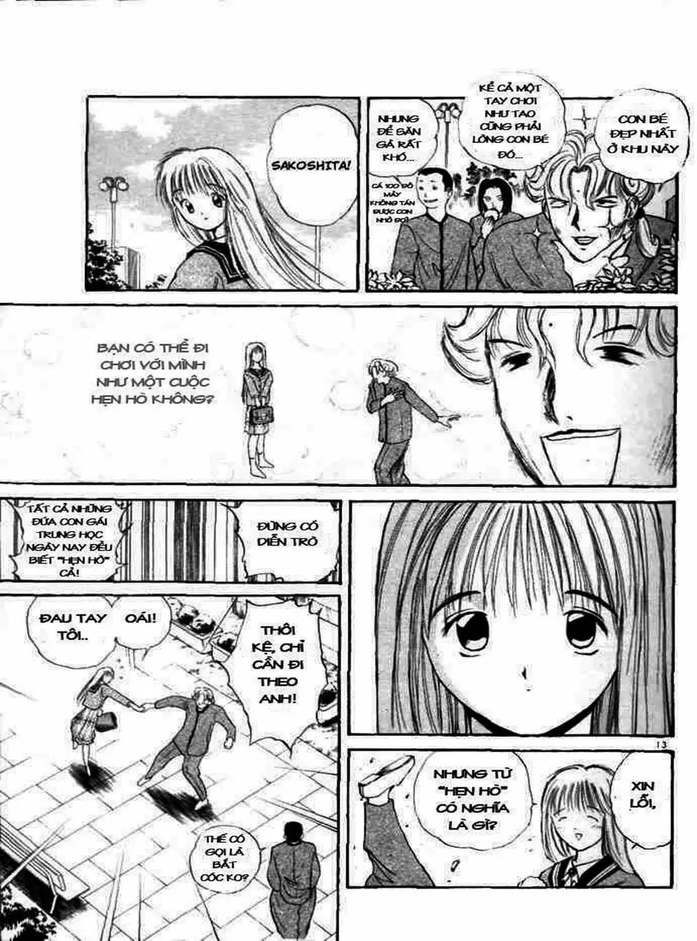 Truyện Tranh Ngọn Lửa Recca - Flame Of Recca trang 9