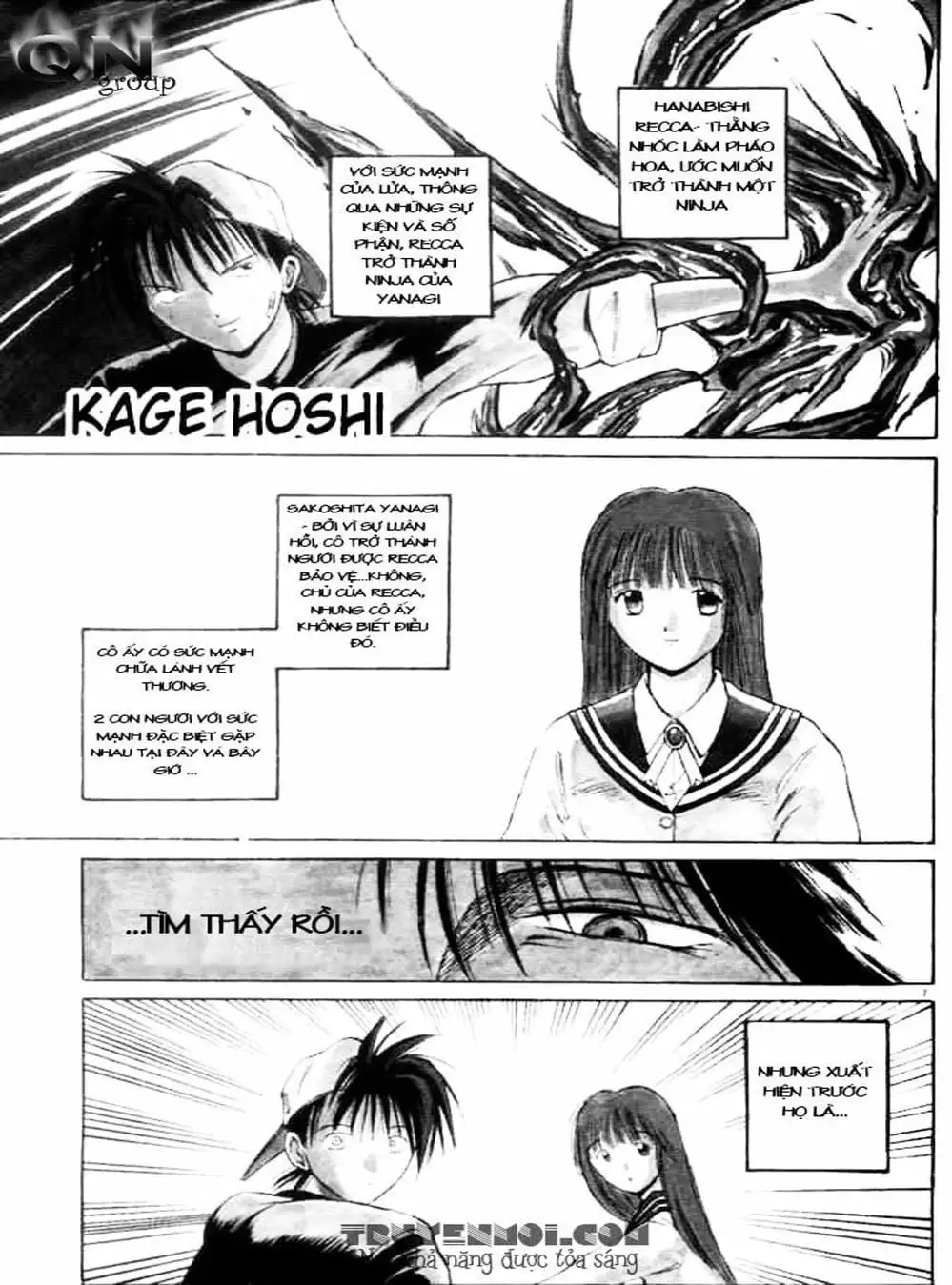 Truyện Tranh Ngọn Lửa Recca - Flame Of Recca trang 9