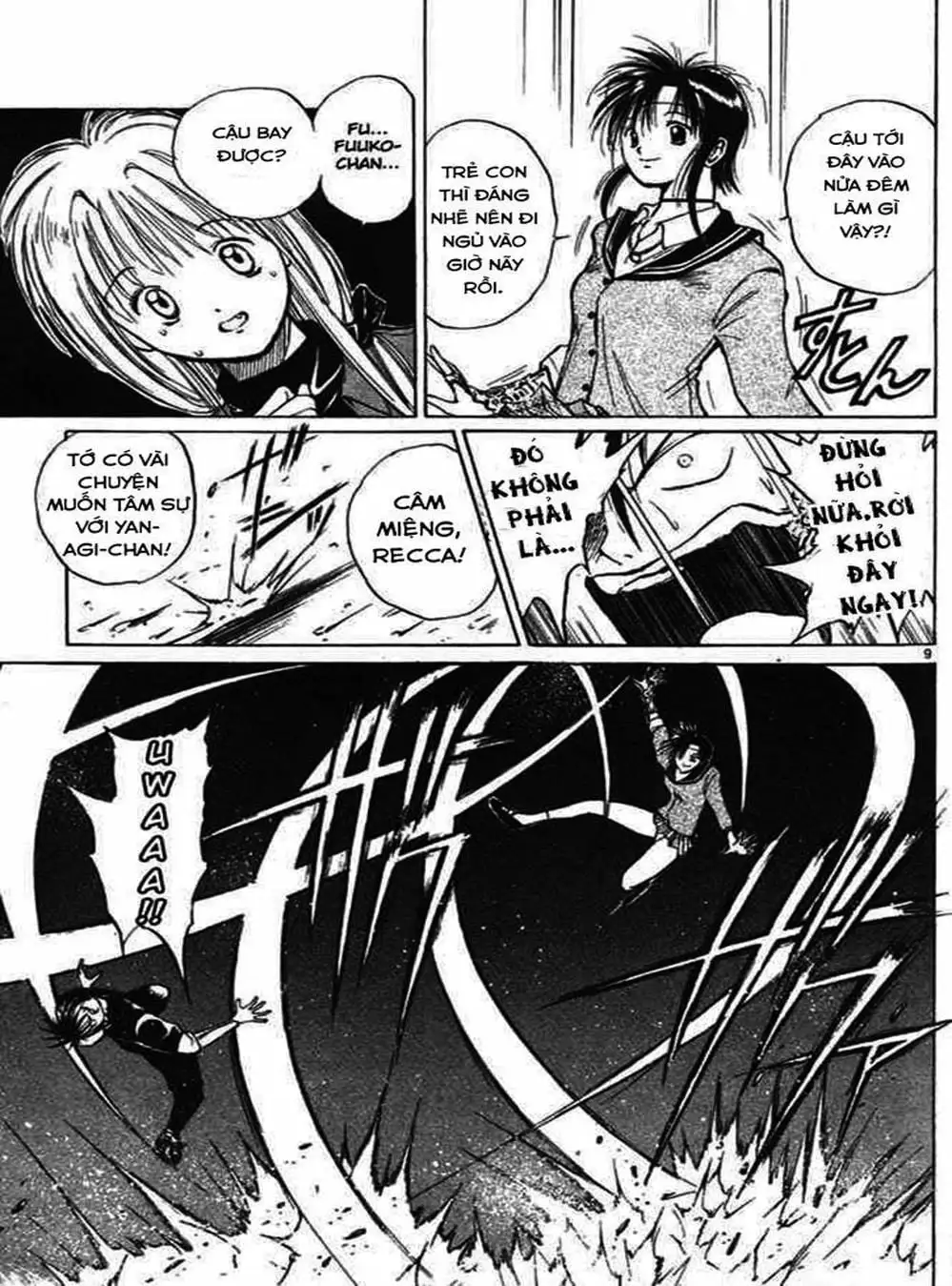 Truyện Tranh Ngọn Lửa Recca - Flame Of Recca trang 9