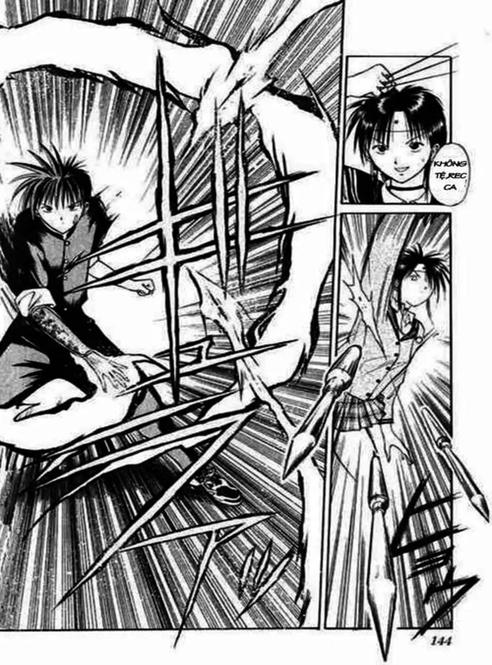 Truyện Tranh Ngọn Lửa Recca - Flame Of Recca trang 9