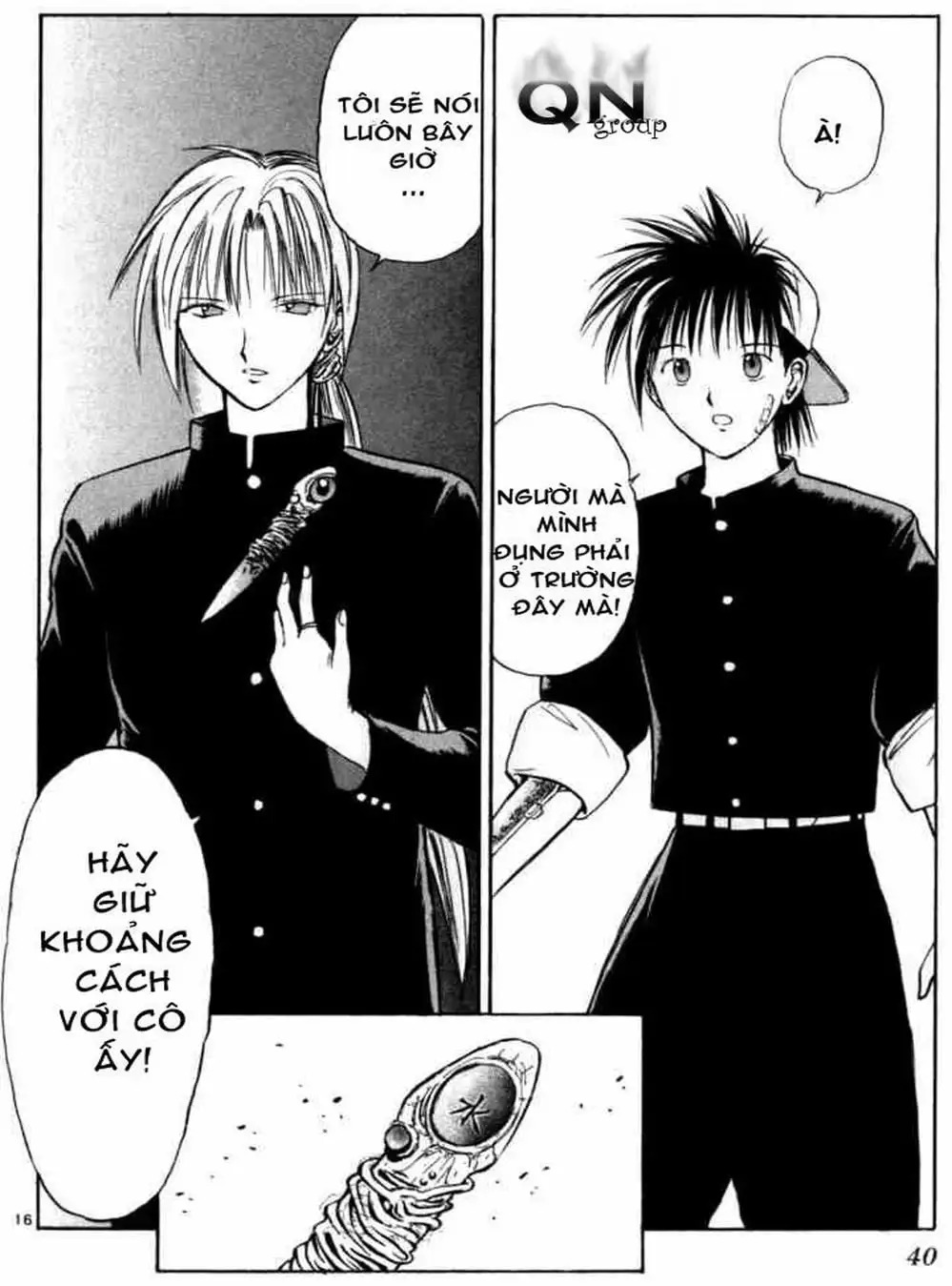 Truyện Tranh Ngọn Lửa Recca - Flame Of Recca trang 9