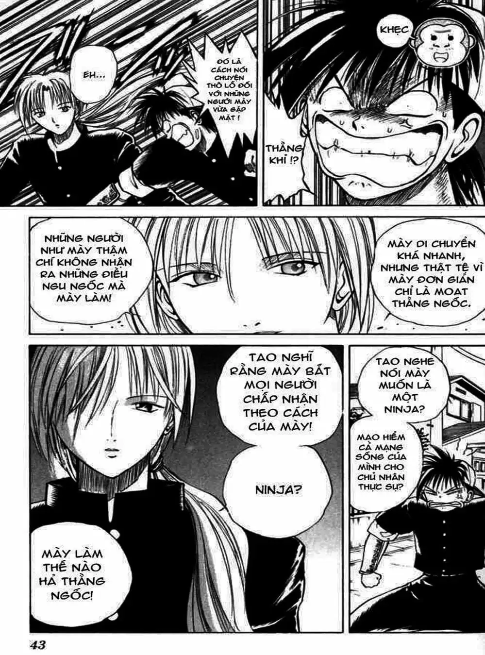 Truyện Tranh Ngọn Lửa Recca - Flame Of Recca trang 9