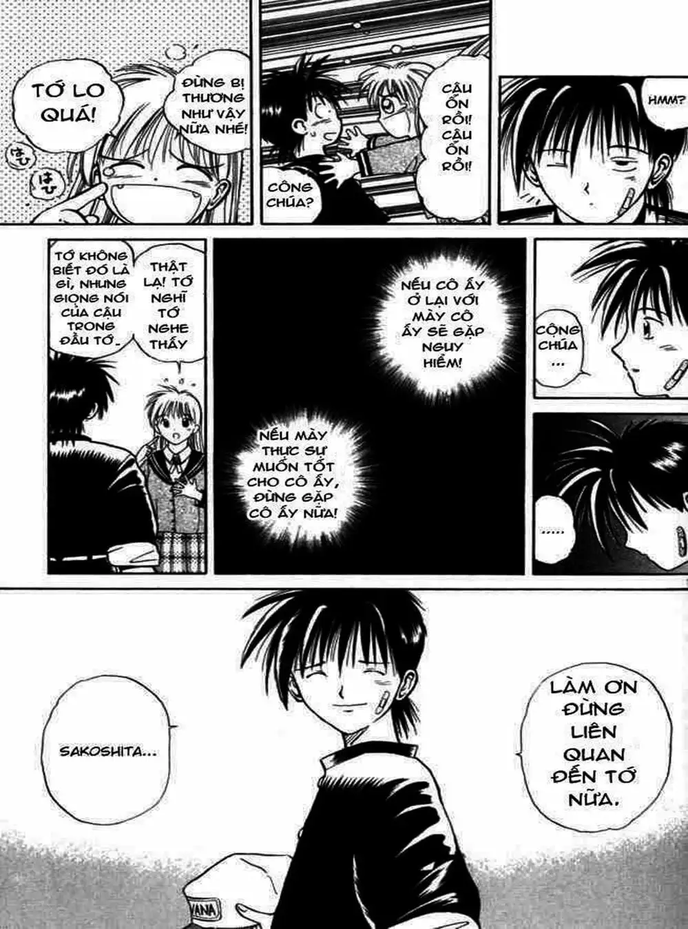 Truyện Tranh Ngọn Lửa Recca - Flame Of Recca trang 9