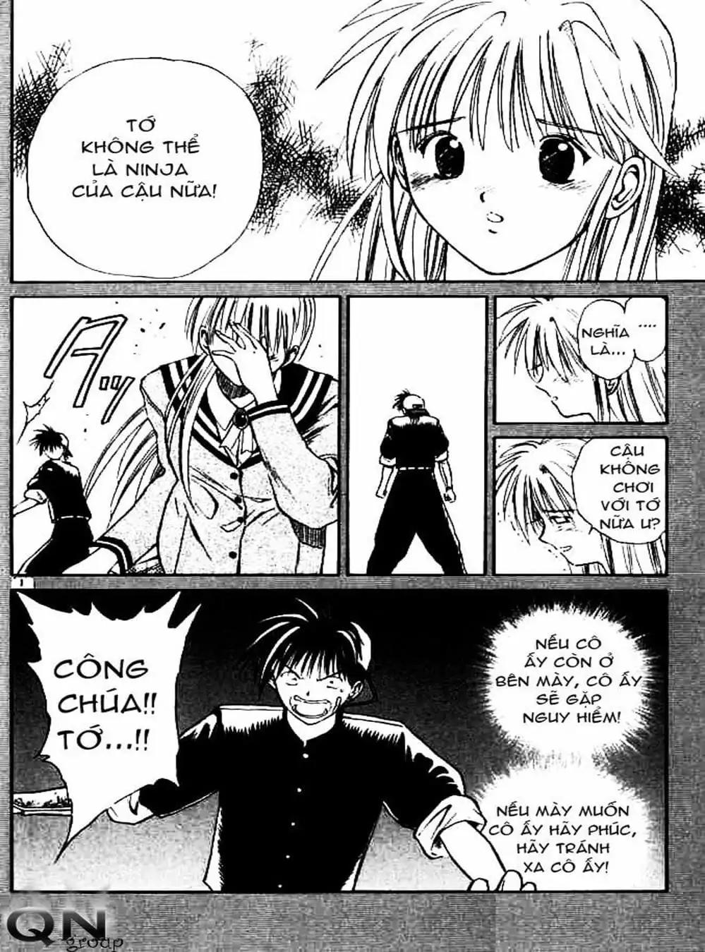 Truyện Tranh Ngọn Lửa Recca - Flame Of Recca trang 9