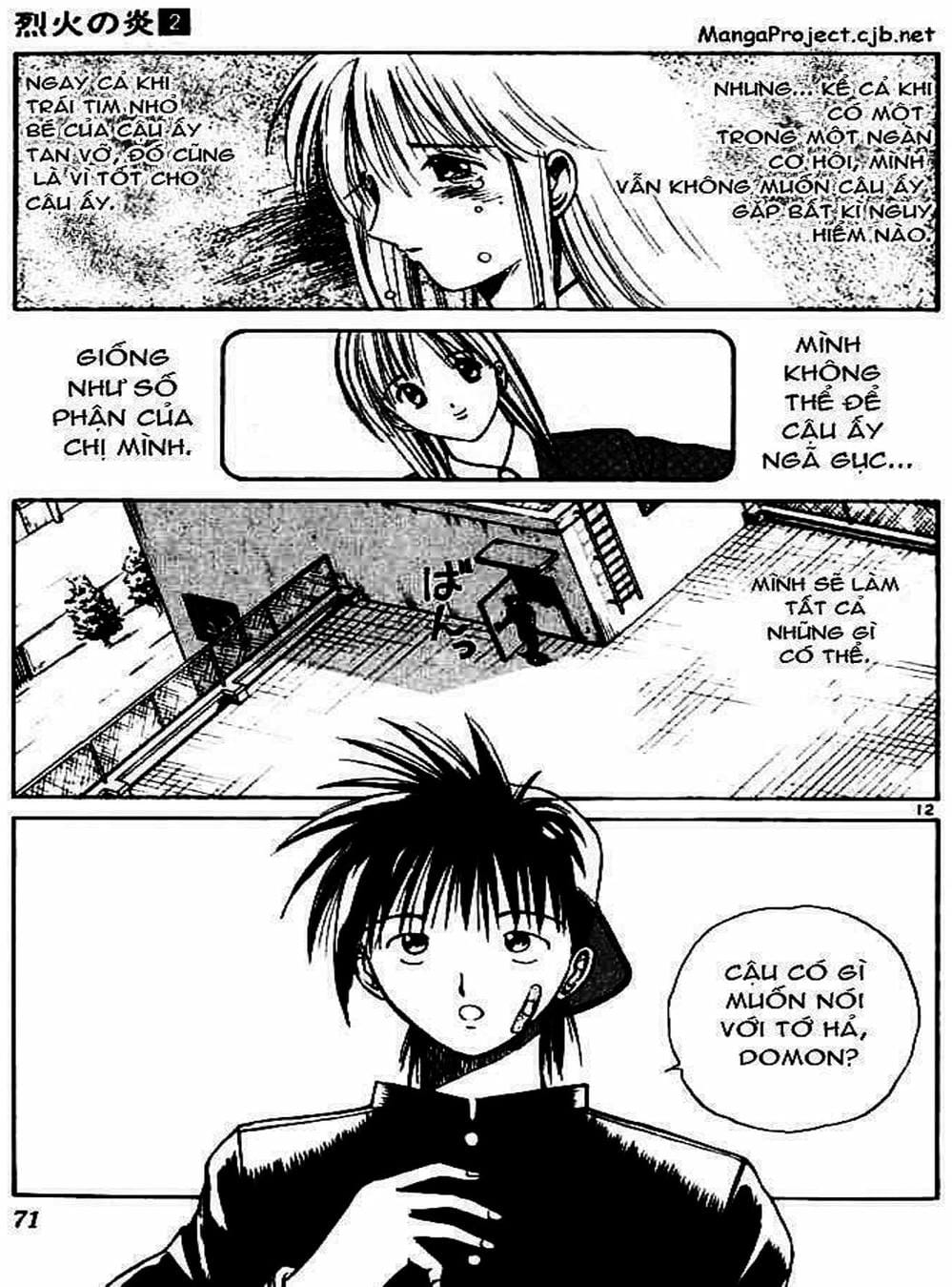 Truyện Tranh Ngọn Lửa Recca - Flame Of Recca trang 9