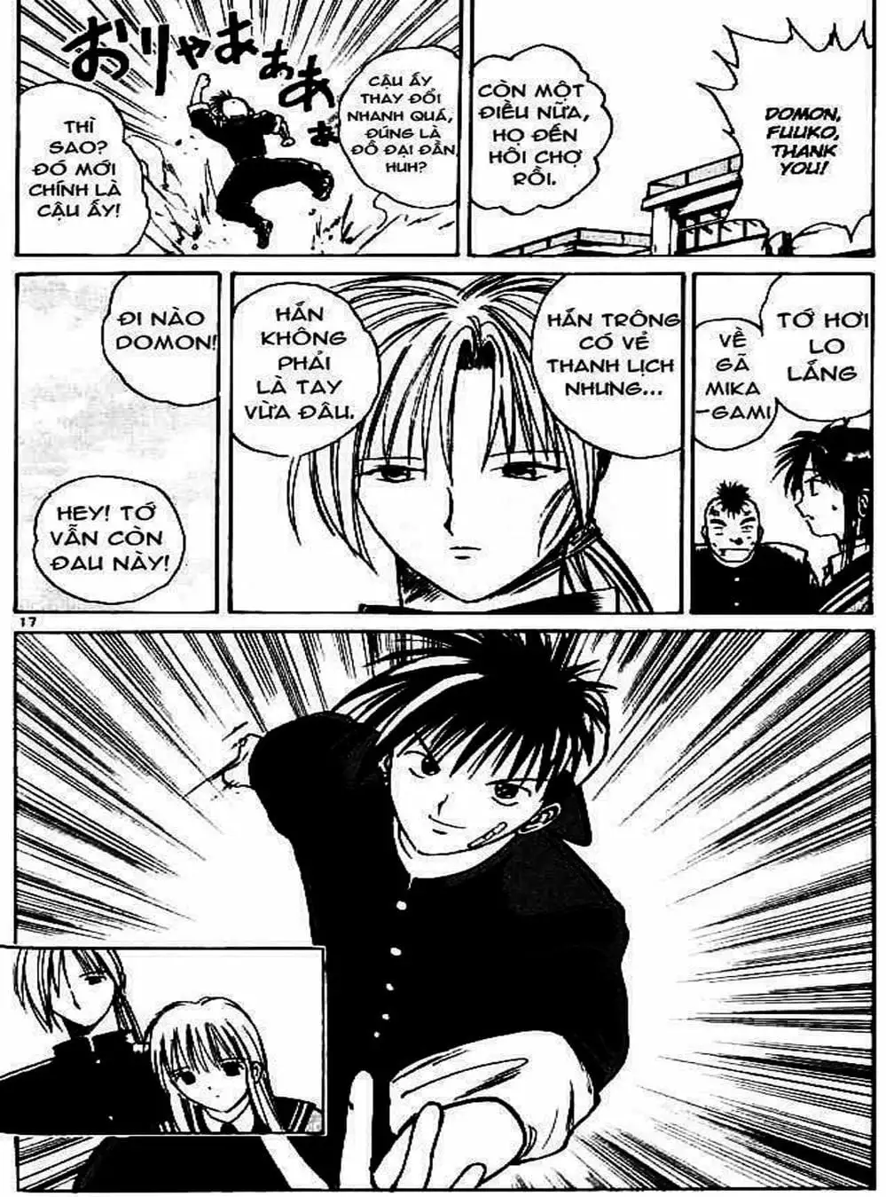 Truyện Tranh Ngọn Lửa Recca - Flame Of Recca trang 9